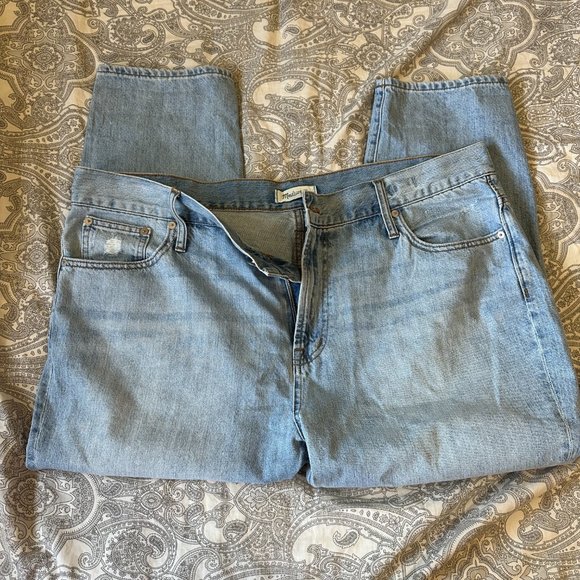 Madewell Perfect Vintage Jeans Light Wash Size 35 - Picture 2 of 6